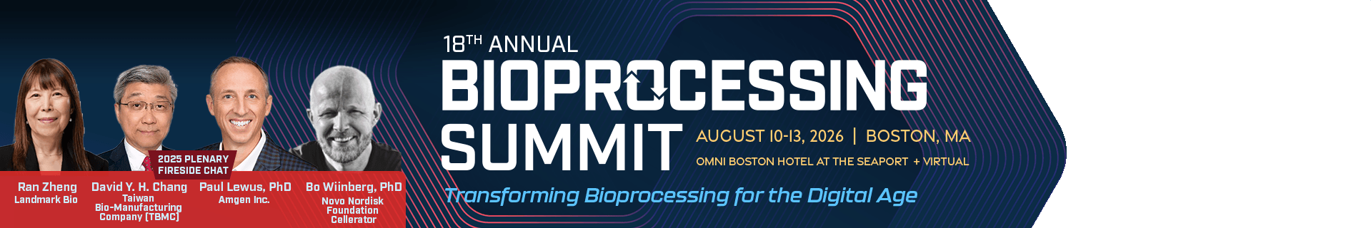 Bioprocessing Summit Hero Banner